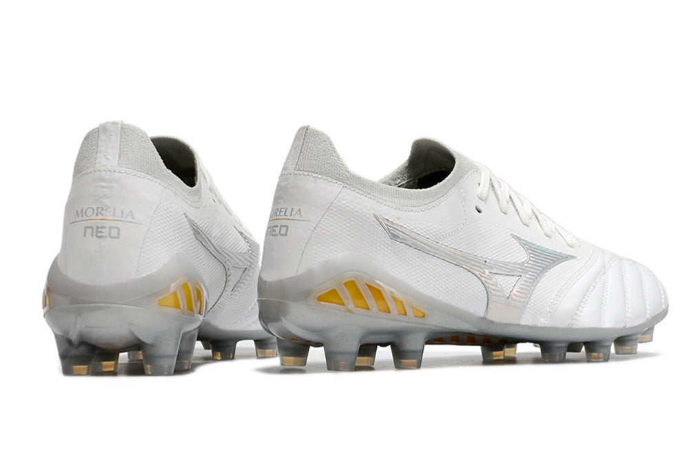 Chuteira Campo Mizuno Morelia Neo Elite FG + Brindes Exclusivos
